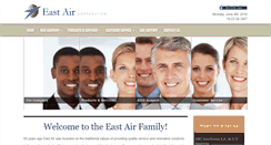 Desktop Screenshot of eastair.com
